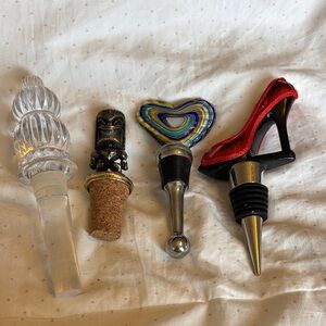 Assorted Wine Bottle Stoppers Set